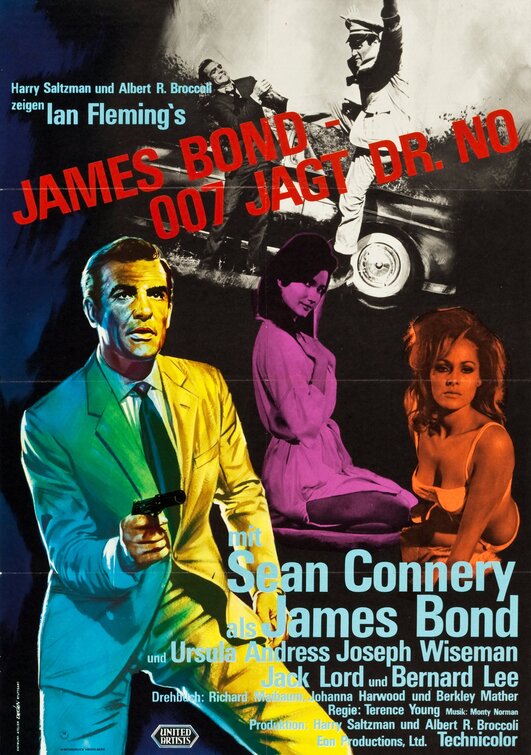 1000 piece jigsaw puzzle for the movie poster: Dr. No (1962) ver8