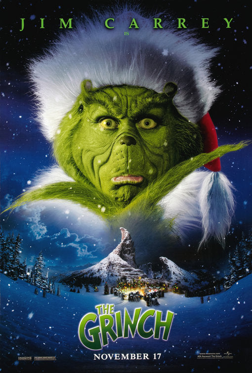 1000 piece jigsaw puzzle for the movie poster: Dr Seuss' How the Grinch Stole Christmas (2000) ver2