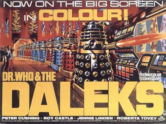 the movie poster: Dr. Who and the Daleks (1966)