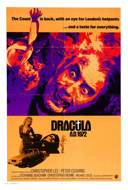 the movie poster: Dracula A.D. 1972 (1972)