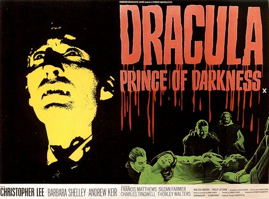 the movie poster: Dracula: Prince of Darkness (1966)