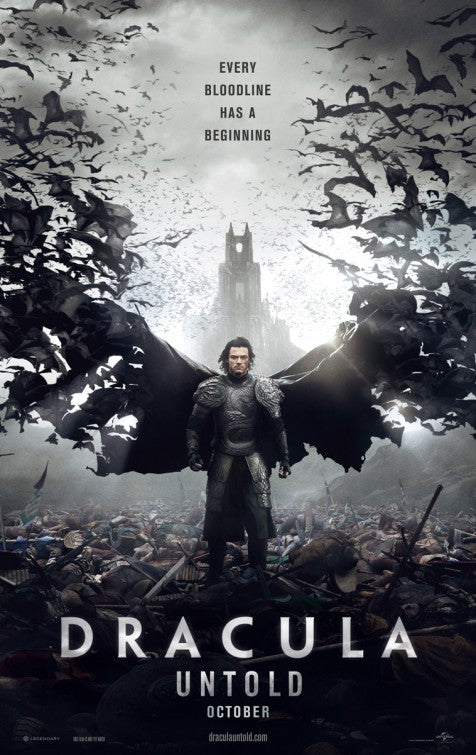1000 piece jigsaw puzzle for the movie poster: Dracula Untold (2014) ver2