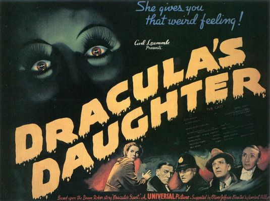 the movie poster: Dracula's Daughter (1936) ver2