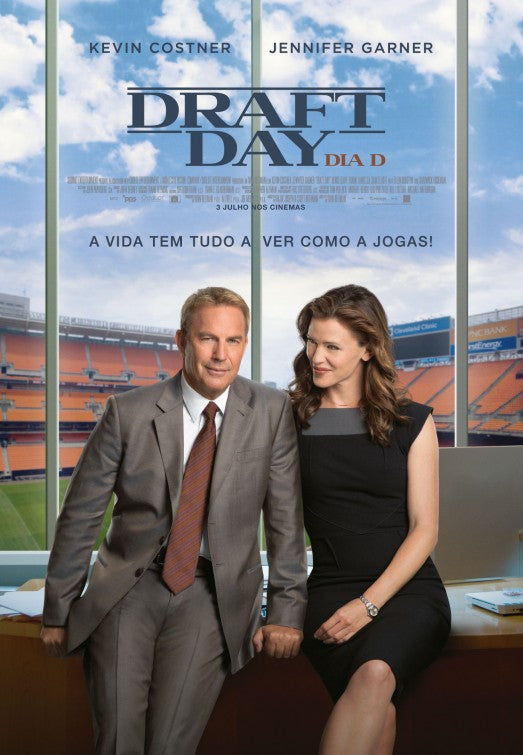 1000 piece jigsaw puzzle for the movie poster: Draft Day (2014) ver2