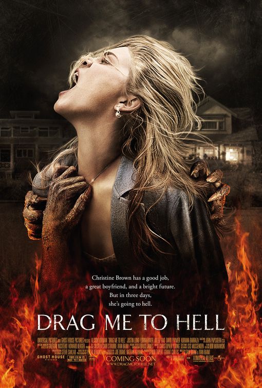 1000 piece jigsaw puzzle for the movie poster: Drag Me to Hell (2009)