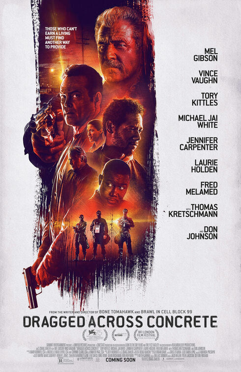 1000 piece jigsaw puzzle for the movie poster: Dragged Across Concrete (2019) ver2