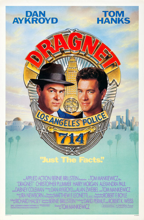 the movie poster: Dragnet (1987)
