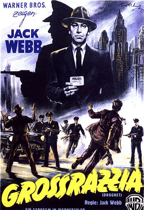 the movie poster: Dragnet (1954) ver4