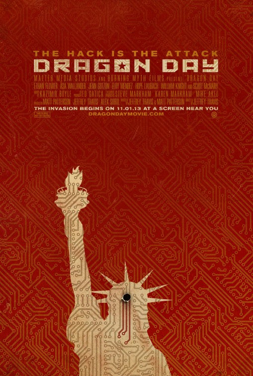 1000 piece jigsaw puzzle for the movie poster: Dragon Day (2013)