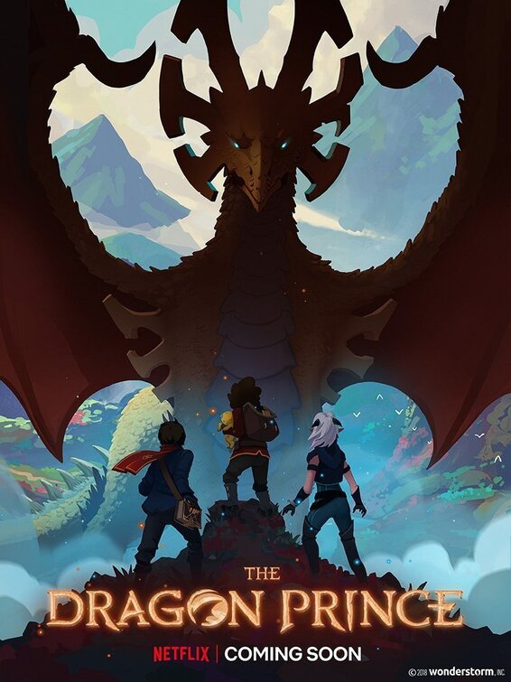 1000 piece jigsaw puzzle for tv poster: The Dragon Prince
