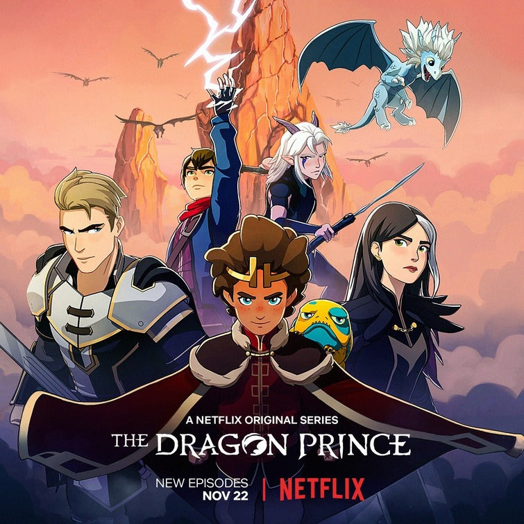 1000 piece jigsaw puzzle for tv poster: The Dragon Prince, ver6