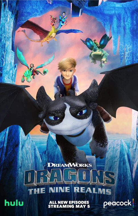 1000 piece jigsaw puzzle for tv poster: Dragons: The Nine Realms