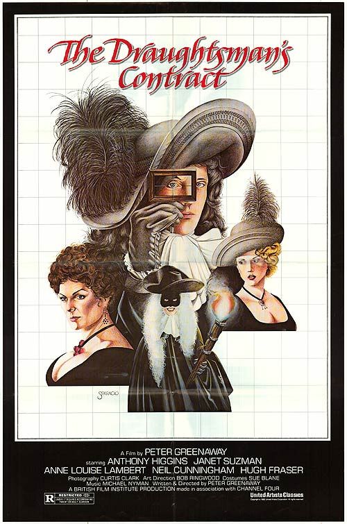 1000 piece jigsaw puzzle for the movie poster: The Draughtsman's Contract (1983)