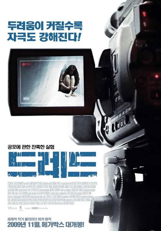 1000 piece jigsaw puzzle for the movie poster: Dread (2010) ver2