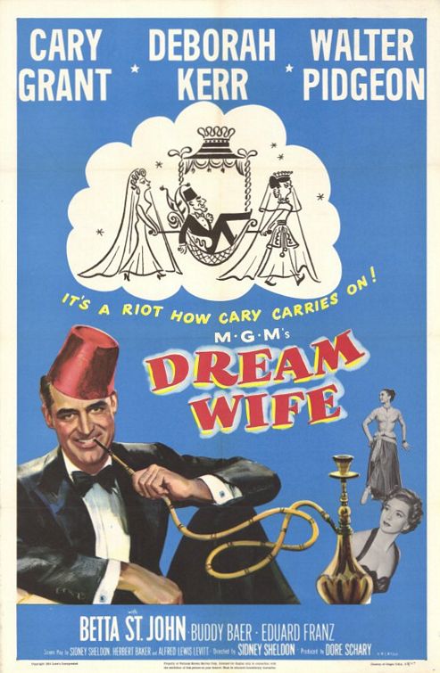 the movie poster: Dream Wife (1953)