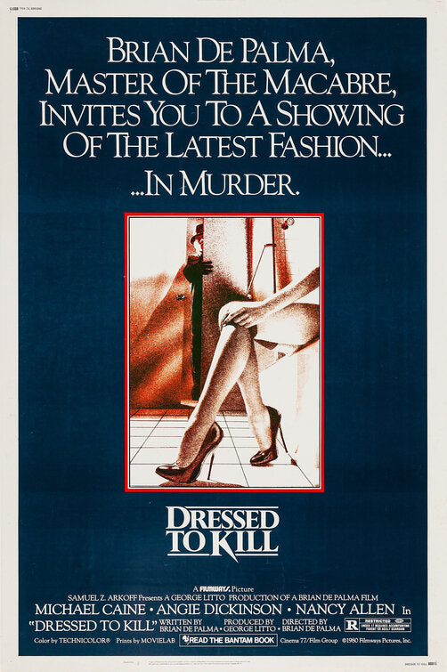 the movie poster: Dressed to Kill (1980)
