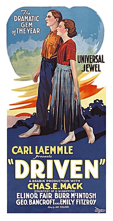 the movie poster: Driven (1923)