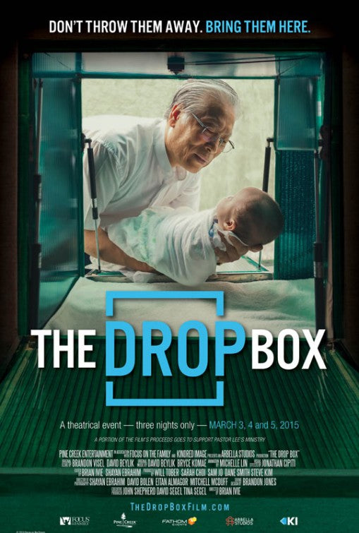 1000 piece jigsaw puzzle for the movie poster: The Drop Box (2015)