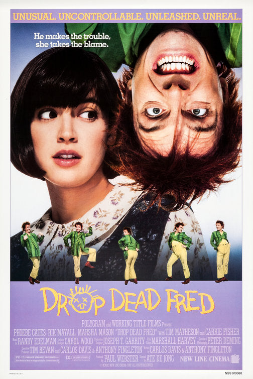 the movie poster: Drop Dead Fred (1991) ver1