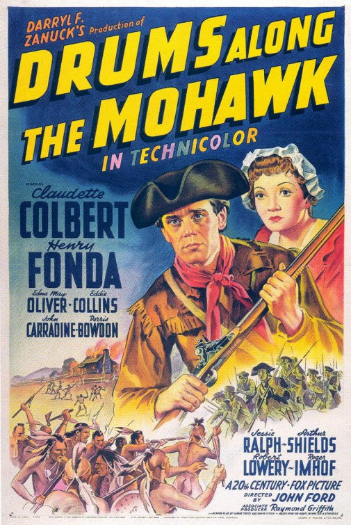 1000 piece jigsaw puzzle for the movie poster: Drums Along the Mohawk (1939) ver3