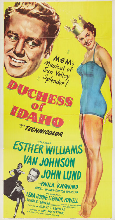 1000 piece jigsaw puzzle for the movie poster: Duchess of Idaho (1950) ver2