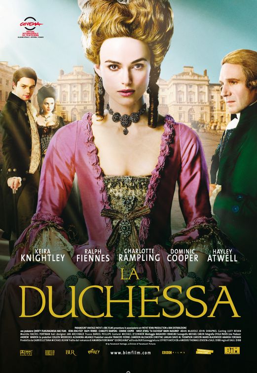 the movie poster: The Duchess (2008) ver3