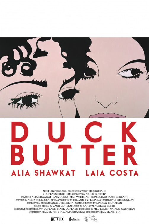 1000 piece jigsaw puzzle for the movie poster: Duck Butter (2018)