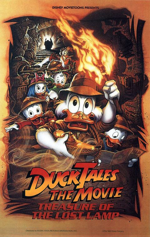 the movie poster: DuckTales: The Movie - Treasure of the Lost Lamp (1990)