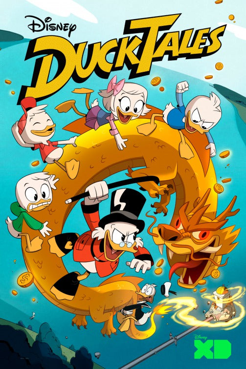 1000 piece jigsaw puzzle for tv poster: Ducktales, ver2