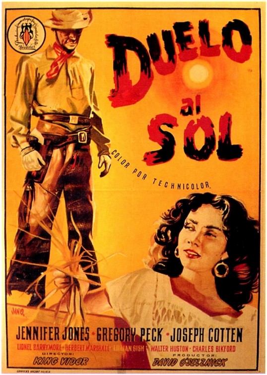 1000 piece jigsaw puzzle for the movie poster: Duel in the Sun (1946) ver11
