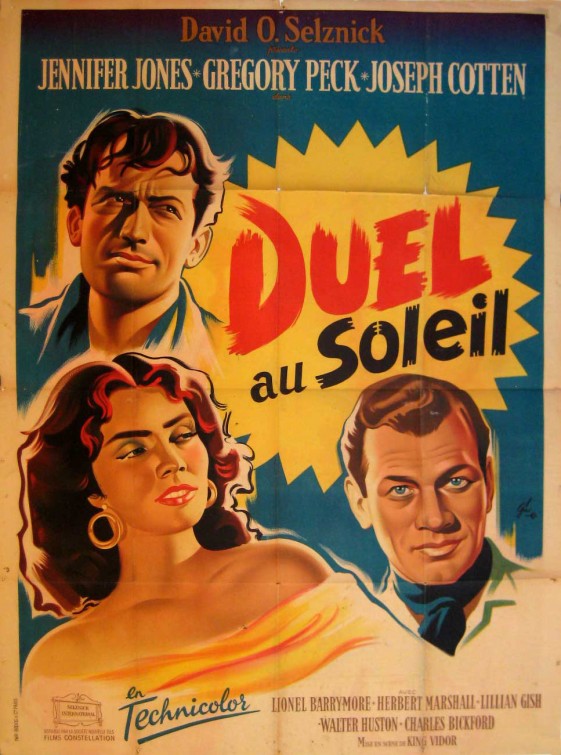 1000 piece jigsaw puzzle for the movie poster: Duel in the Sun (1946) ver12