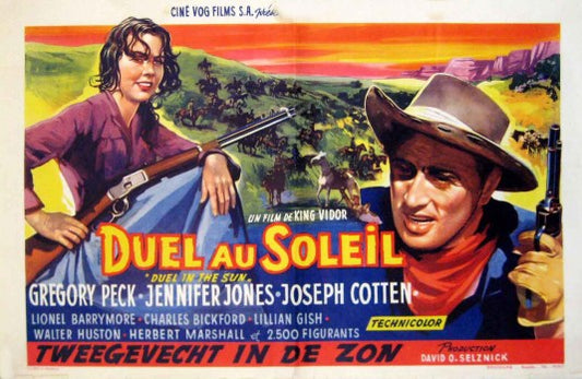 1000 piece jigsaw puzzle for the movie poster: Duel in the Sun (1946) ver13