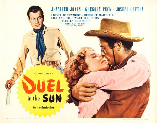 1000 piece jigsaw puzzle for the movie poster: Duel in the Sun (1946) ver2