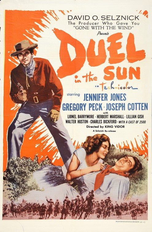 1000 piece jigsaw puzzle for the movie poster: Duel in the Sun (1946) ver4