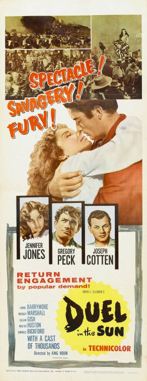 1000 piece jigsaw puzzle for the movie poster: Duel in the Sun (1946) ver8