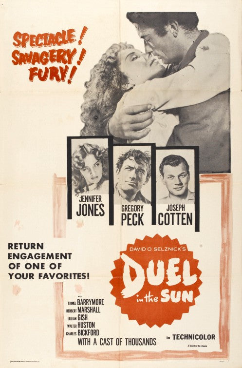 1000 piece jigsaw puzzle for the movie poster: Duel in the Sun (1946) ver9