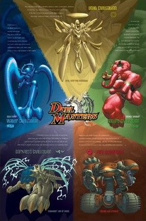 1000 piece jigsaw puzzle for tv poster: Duel Masters
