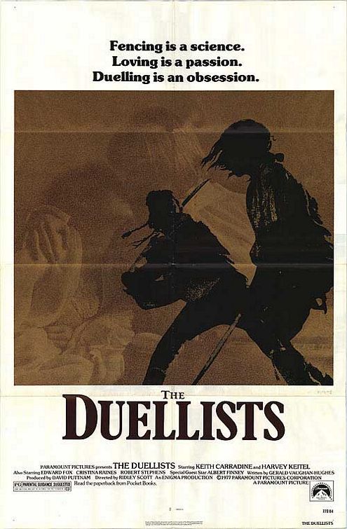the movie poster: The Duellists (1978)