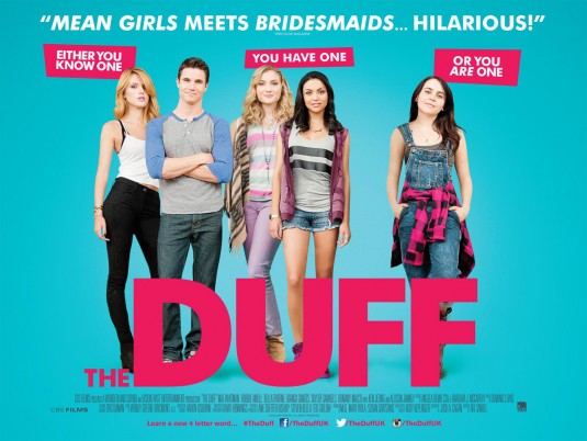 1000 piece jigsaw puzzle for the movie poster: The DUFF (2015) ver7