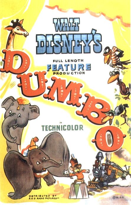the movie poster: Dumbo (1941)