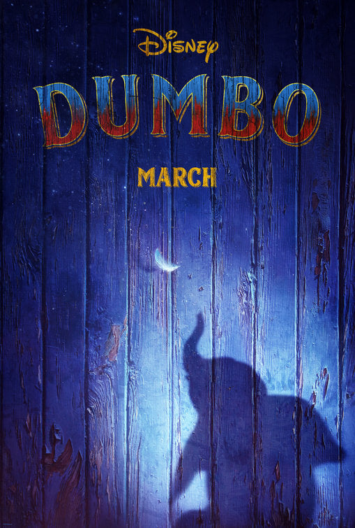 1000 piece jigsaw puzzle for the movie poster: Dumbo (2019)