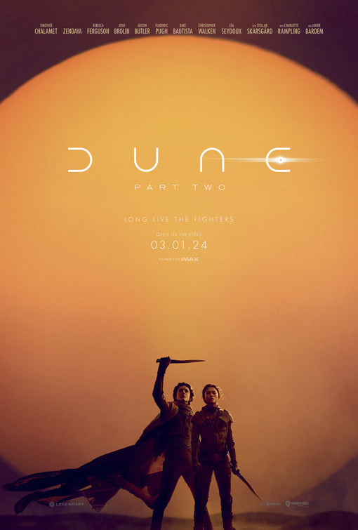 1000 piece jigsaw puzzle for the movie poster: Dune: Part Two (2024)