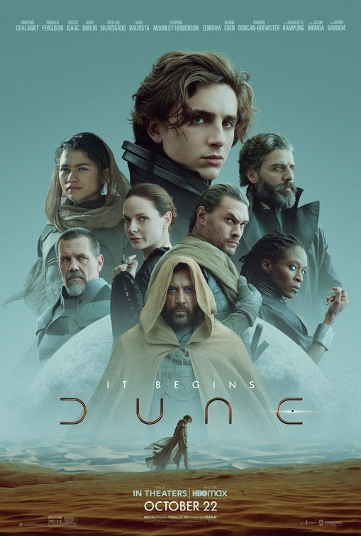 1000 piece jigsaw puzzle for the movie poster: Dune (2021) ver16