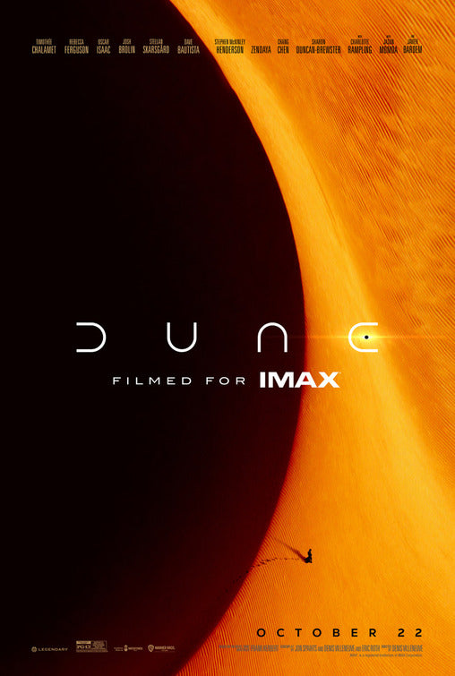 1000 piece jigsaw puzzle for the movie poster: Dune (2021) ver23