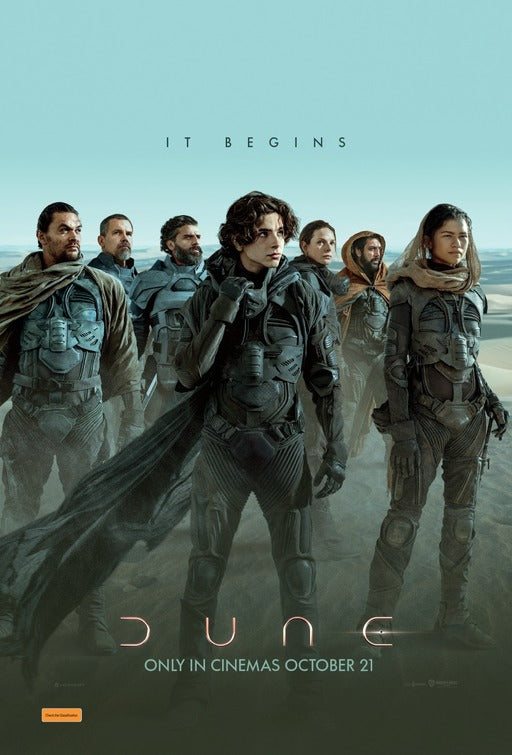 1000 piece jigsaw puzzle for the movie poster: Dune (2021) ver9