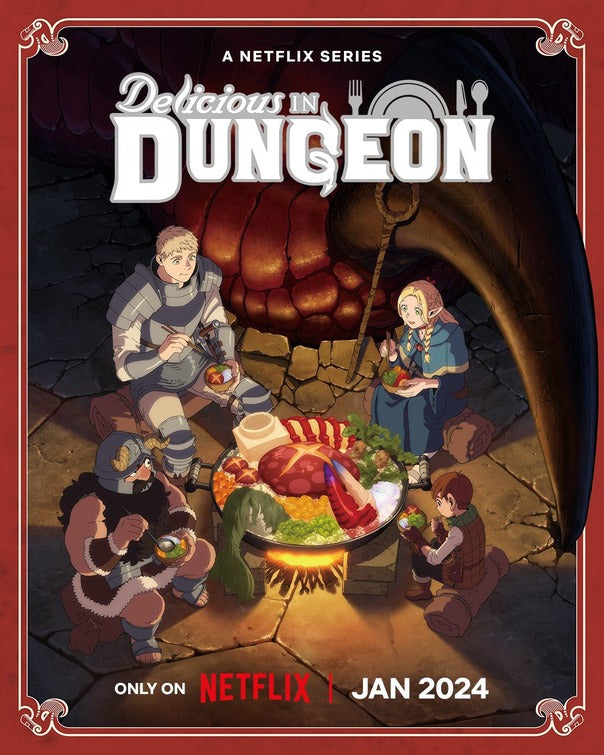 1000 piece jigsaw puzzle for tv poster: Delicious in Dungeon