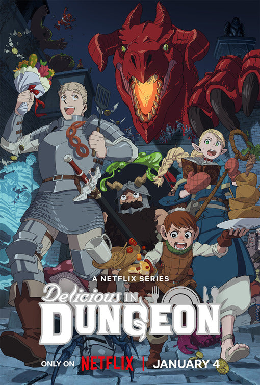 1000 piece jigsaw puzzle for tv poster: Delicious in Dungeon, ver2