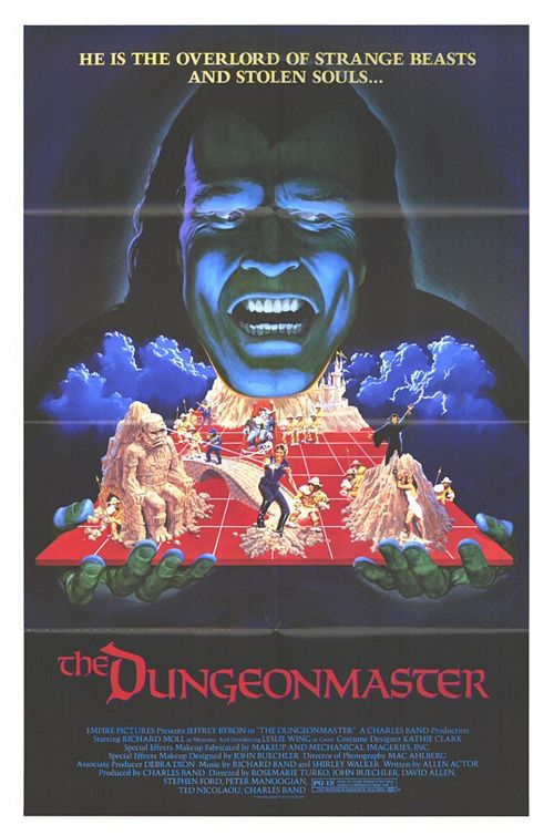the movie poster: The Dungeonmaster (1985)