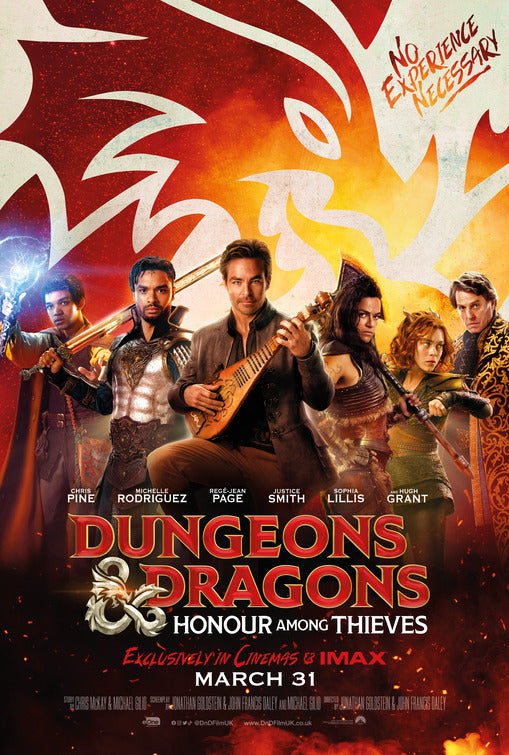 1000 piece jigsaw puzzle for the movie poster: Dungeons & Dragons: Honor Among Thieves (2023) ver10