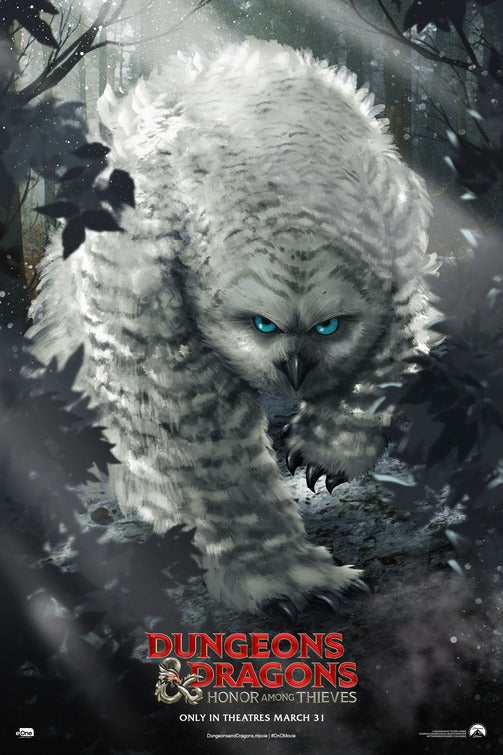 1000 piece jigsaw puzzle for the movie poster: Dungeons & Dragons: Honor Among Thieves (2023) ver11